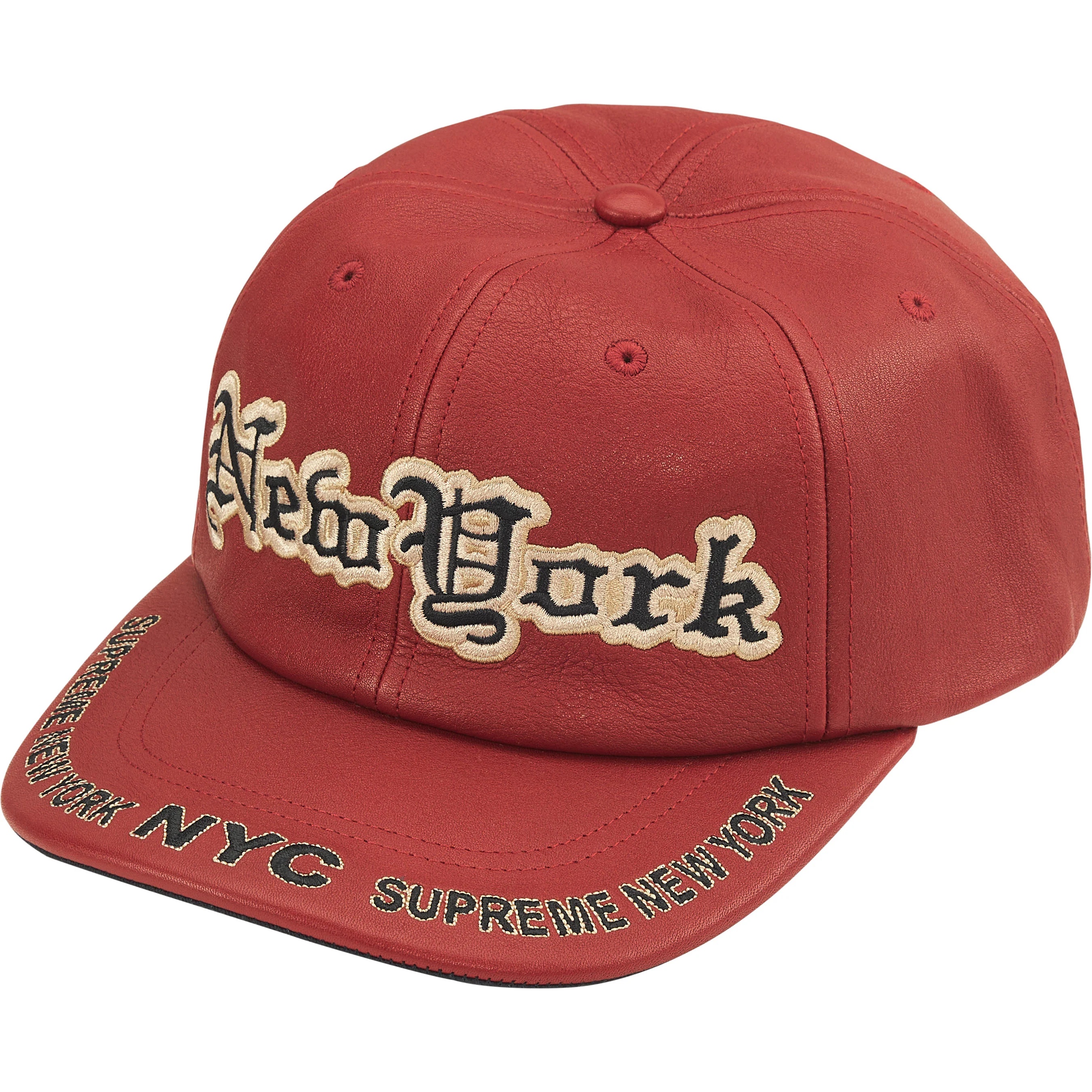 New York Leather 6-Panel view 3